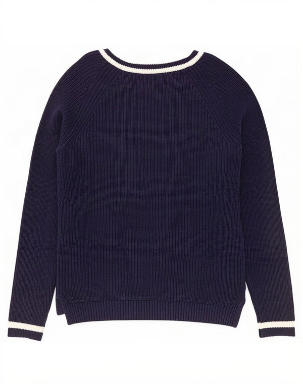 Gap Dame V-hals sweater UK 10 Small Navy Blue