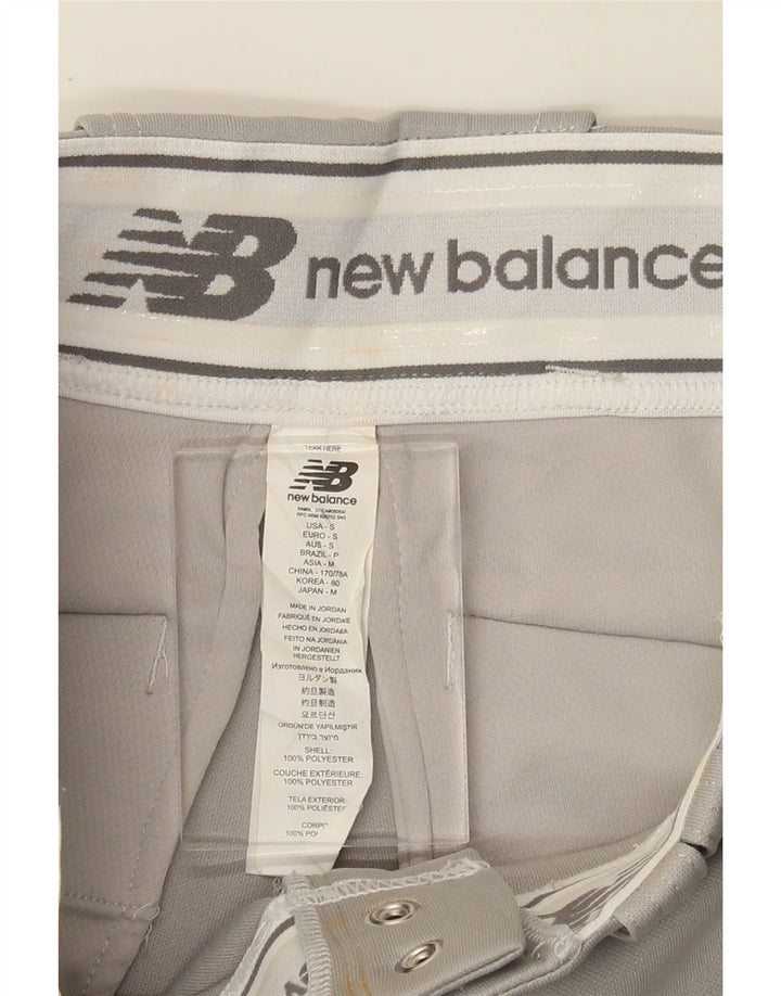 NEW BALANCE Mens Slim Casual Trousers Small W28 L33 Grey Polyester Vintage New Balance and Second-Hand New Balance from Messina Hembry 