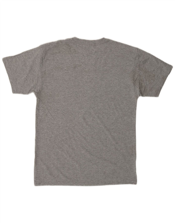 VANS Herre Classic Fit Grafisk T-shirt Top Medium Grey Flecked Bomuld