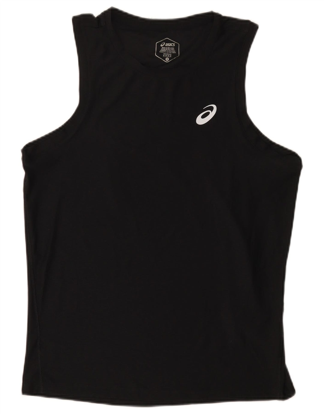Asics Herrevest Top Medium Sort Polyester