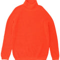 Zara Herre rullehals sweater XL rød bomuld