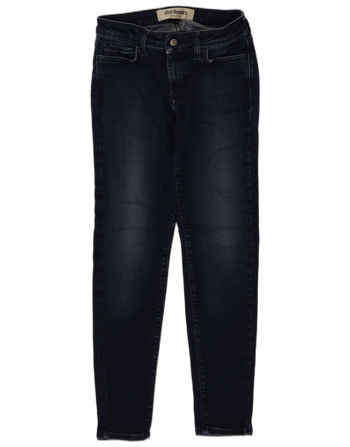 Roy Rogers Dame Skinny Jeans W28 L27 Blå Polyester