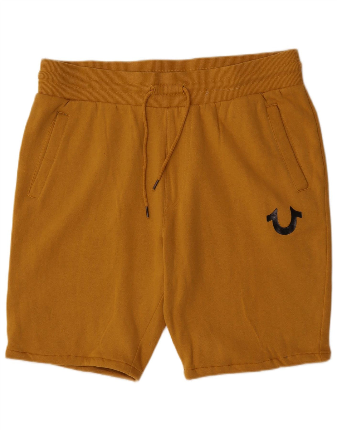 True Religion Herre Sportshorts XL Gul Bomuld
