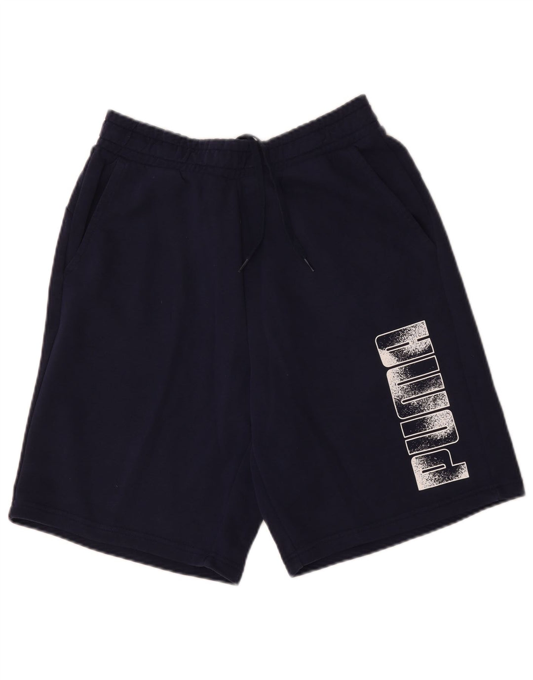 Puma Herre grafiske sportsshorts store marineblå