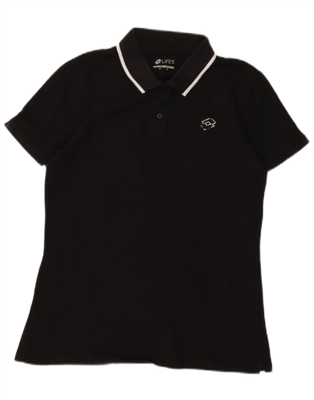 Lotto Dame Polo Shirt UK 12 Medium Sort