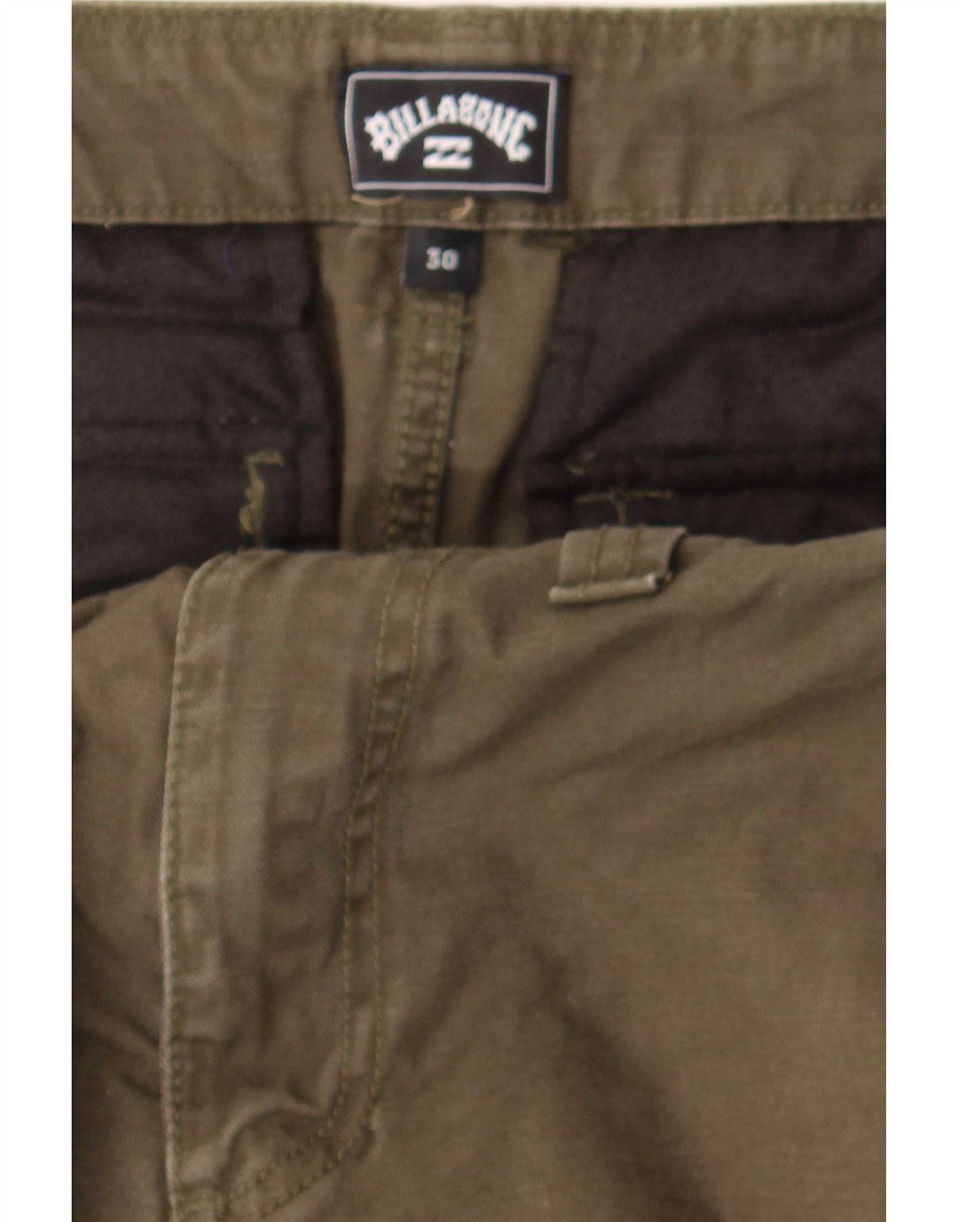 Billabong Herre Cargo Shorts W30 Medium Khaki