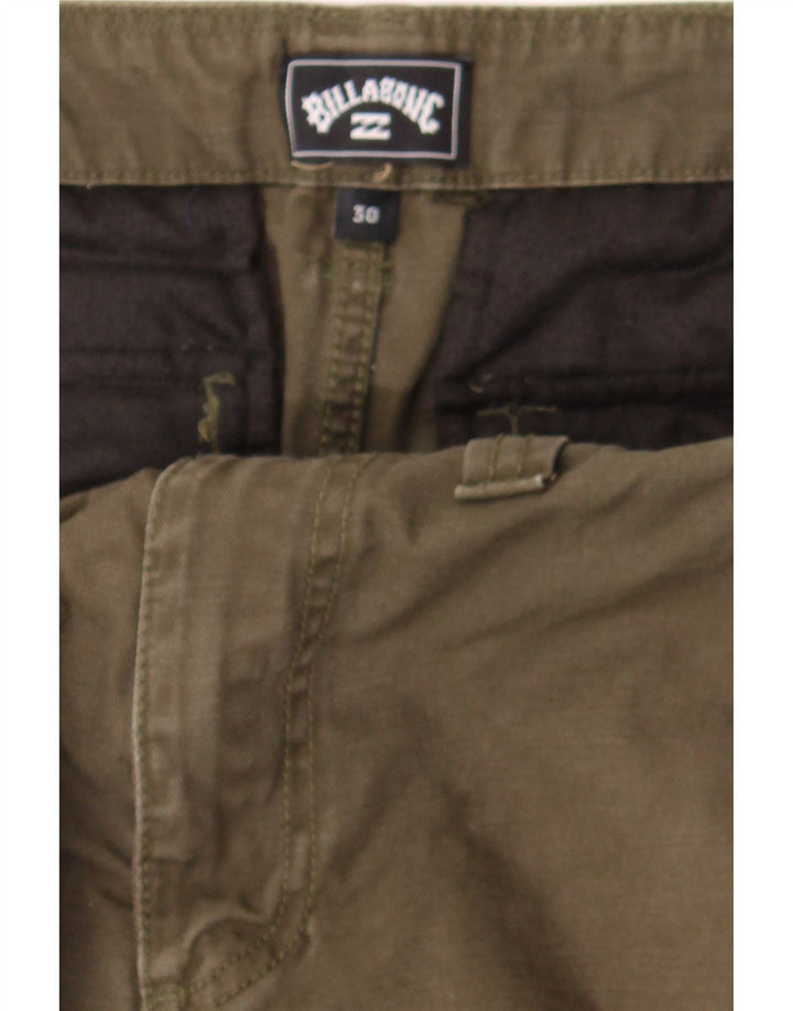 Billabong Herre Cargo Shorts W30 Medium Khaki