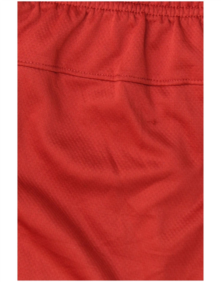 RUSSELL ATHLETIC Herre Dri-Power Sportshorts XL Rød Colourblock Polyester
