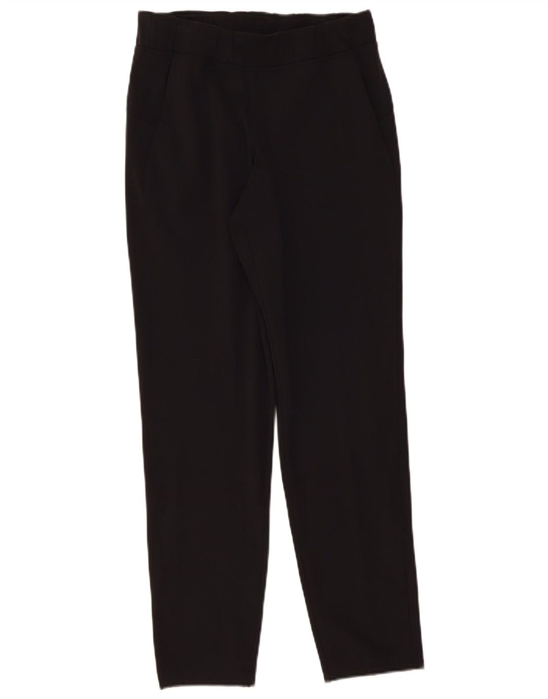 Lululemon Dame Slim Trousers US 4 Small W26 L28 Black Nylon