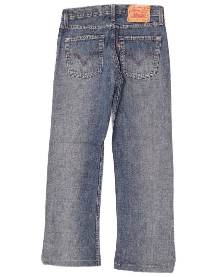 Levi's Dame 518 Bootcut Jeans W30 L27 Blå