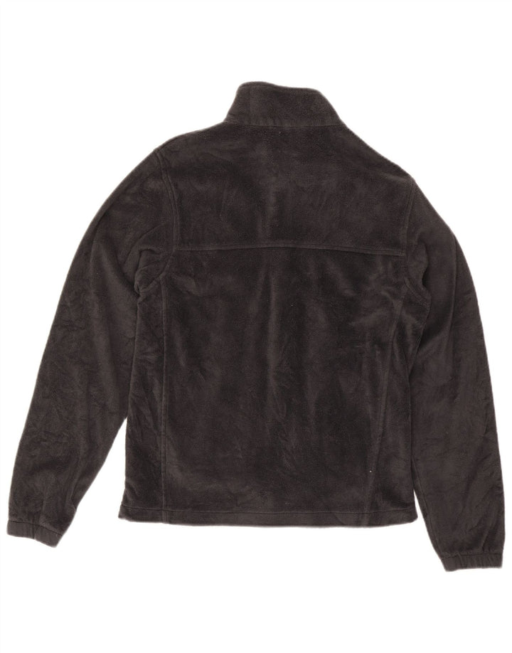Columbia dame fleecejakke UK 10 Lille sort polyester