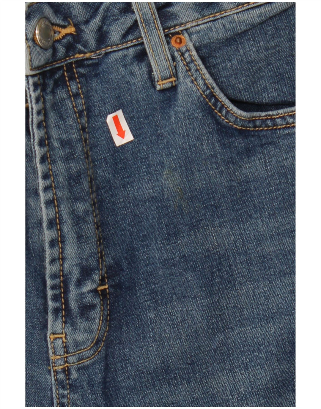 Topshop Dame Slim Jeans W32 L27 Blå