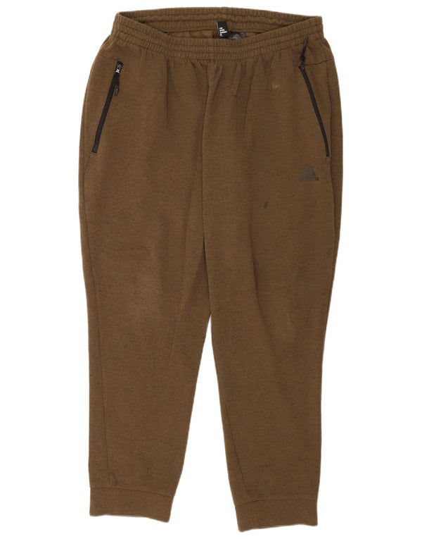 Adidas Træningsdragt til mænd Joggers XL Khaki Flecked Bomuld