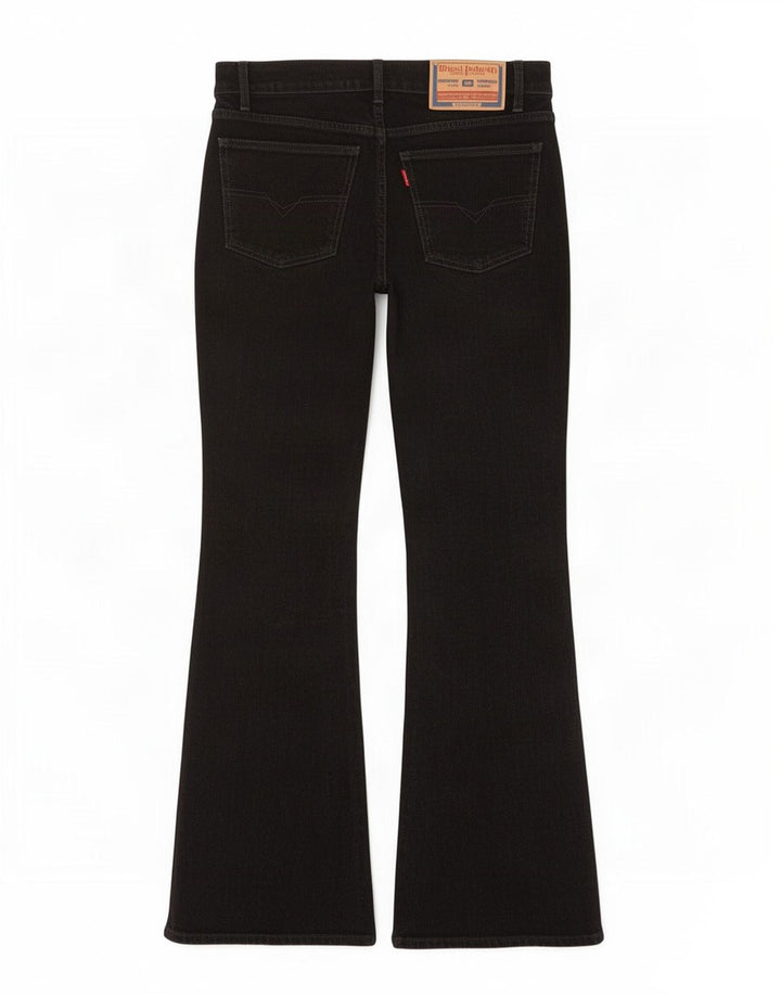 Diesel Dame Bootcut Jeans W31 L33 Sort Bomuld