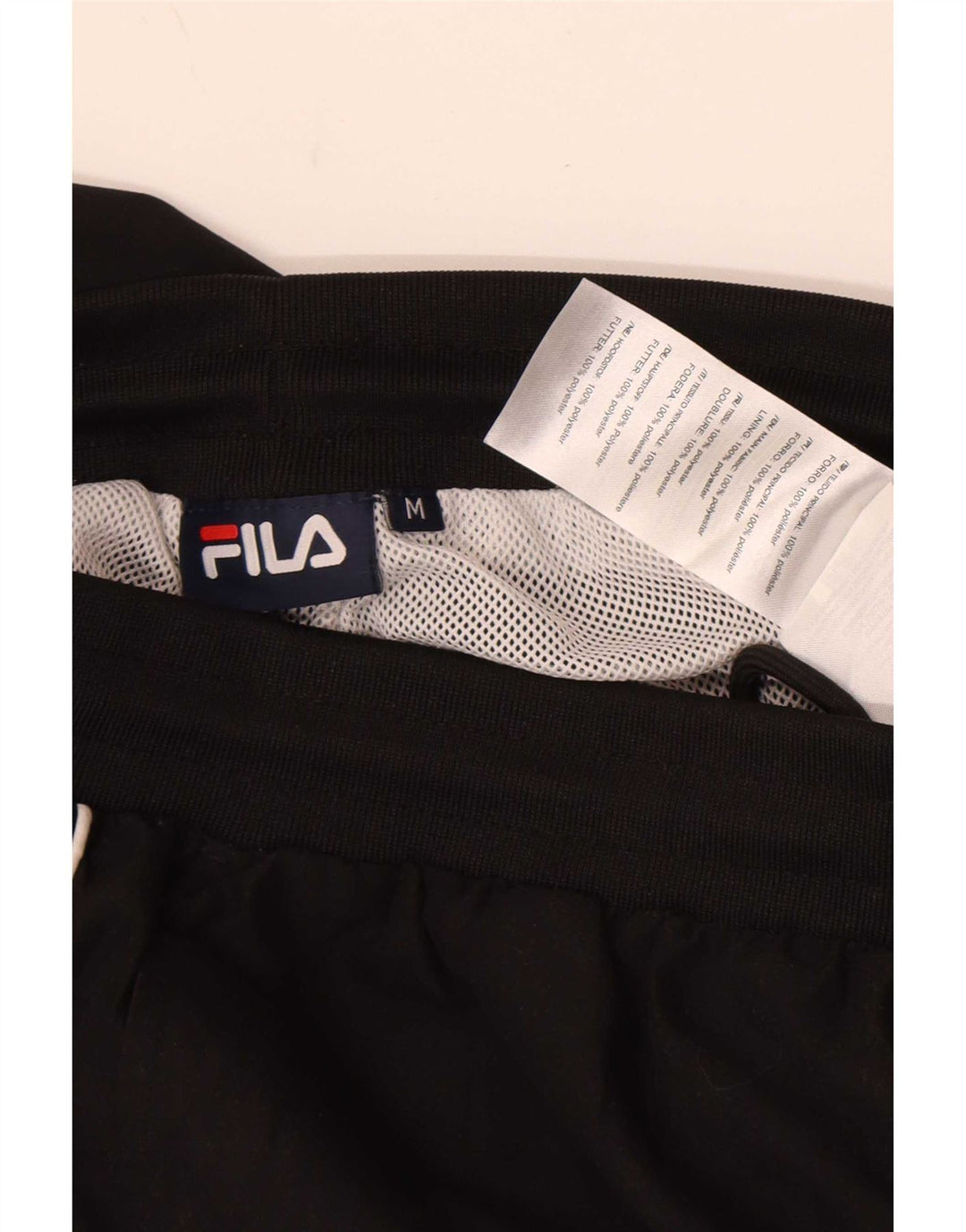 Fila Træningsdragt til mænd Joggers Medium Sort Polyester