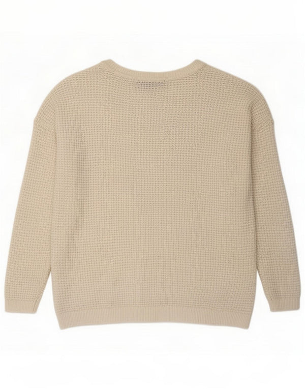 French Connection Dame Boat Neck Jumper Sweater UK 10 Small White