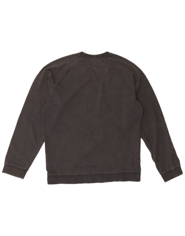 Adidas grafisk sweatshirt til mænd, stor sort bomuld