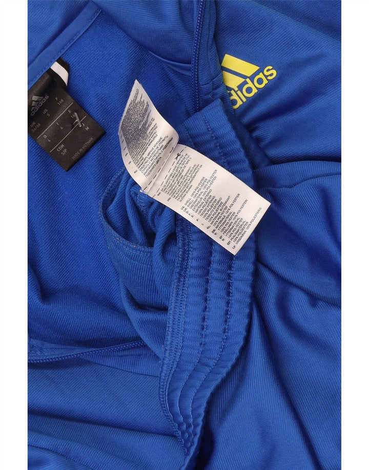 Adidas Træningsdragt til mænd Topjakke UK 36/38 Lille blå polyester