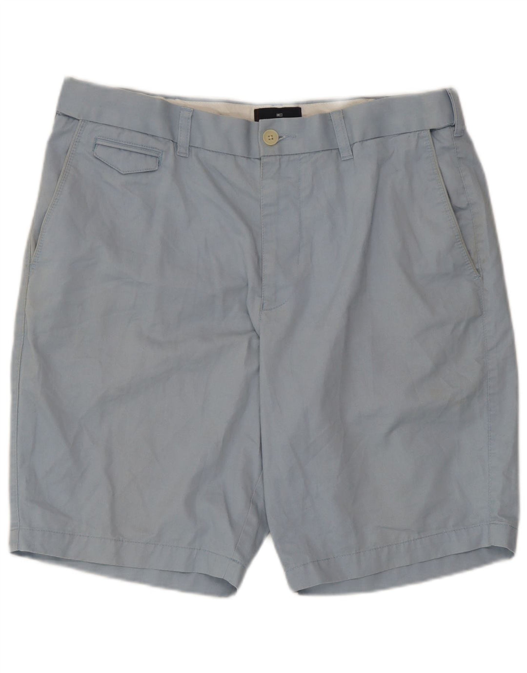 Marks & Spencer Herre Chino Shorts W36 Large Blue Cotton