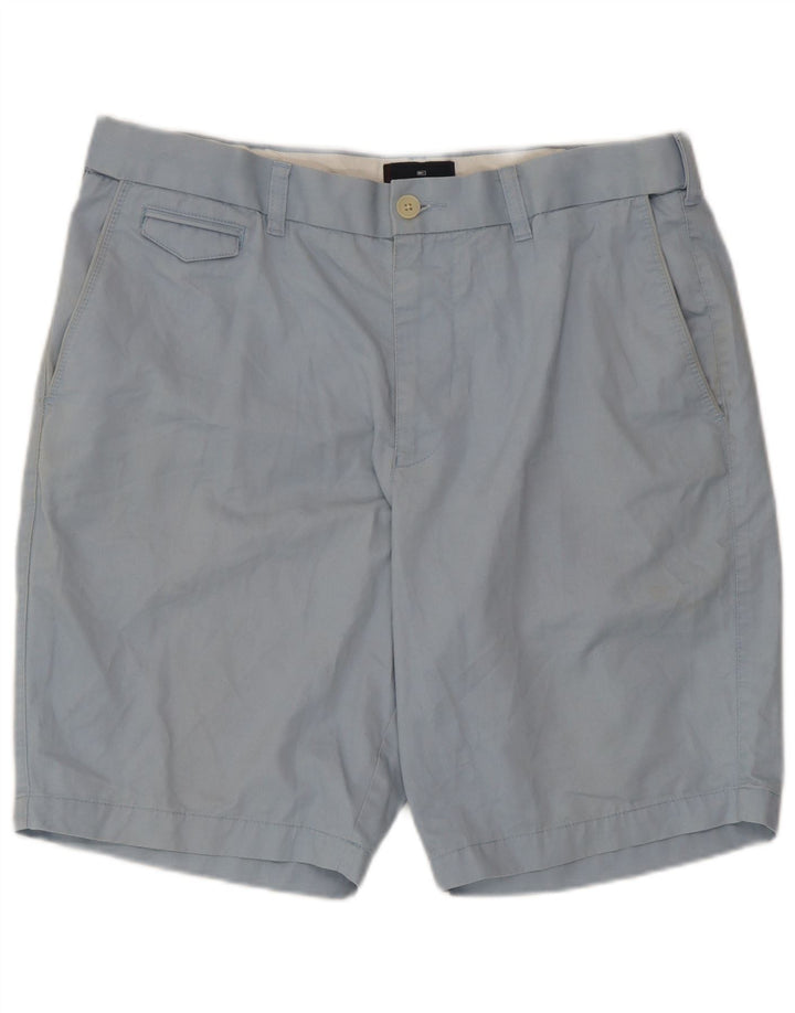 Marks & Spencer Herre Chino Shorts W36 Large Blue Cotton