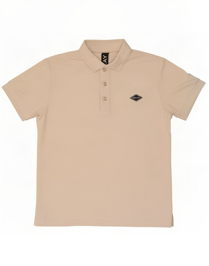 Replay Herre poloshirt Medium Off White Bomuld