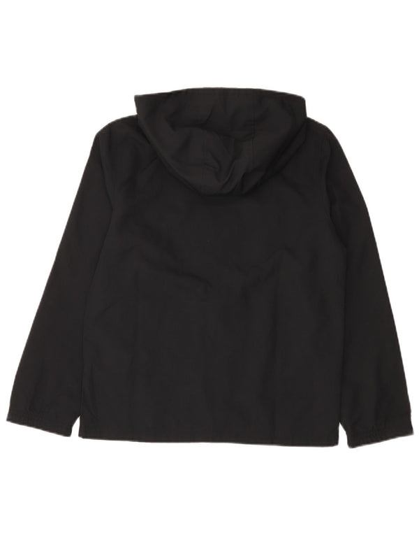 Under Armour Regnjakke med hætte til drenge 9-10 år Medium Sort Polyester