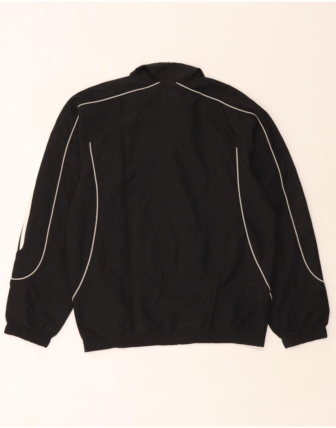 Adidas Træningsdragt til mænd Topjakke UK 36/38 Lille sort polyester