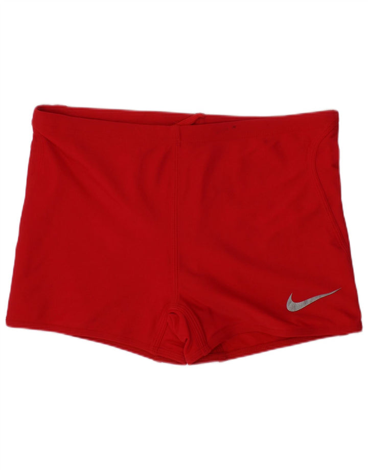 NIKE Sportshorts til piger 12-13 år Store røde nylon