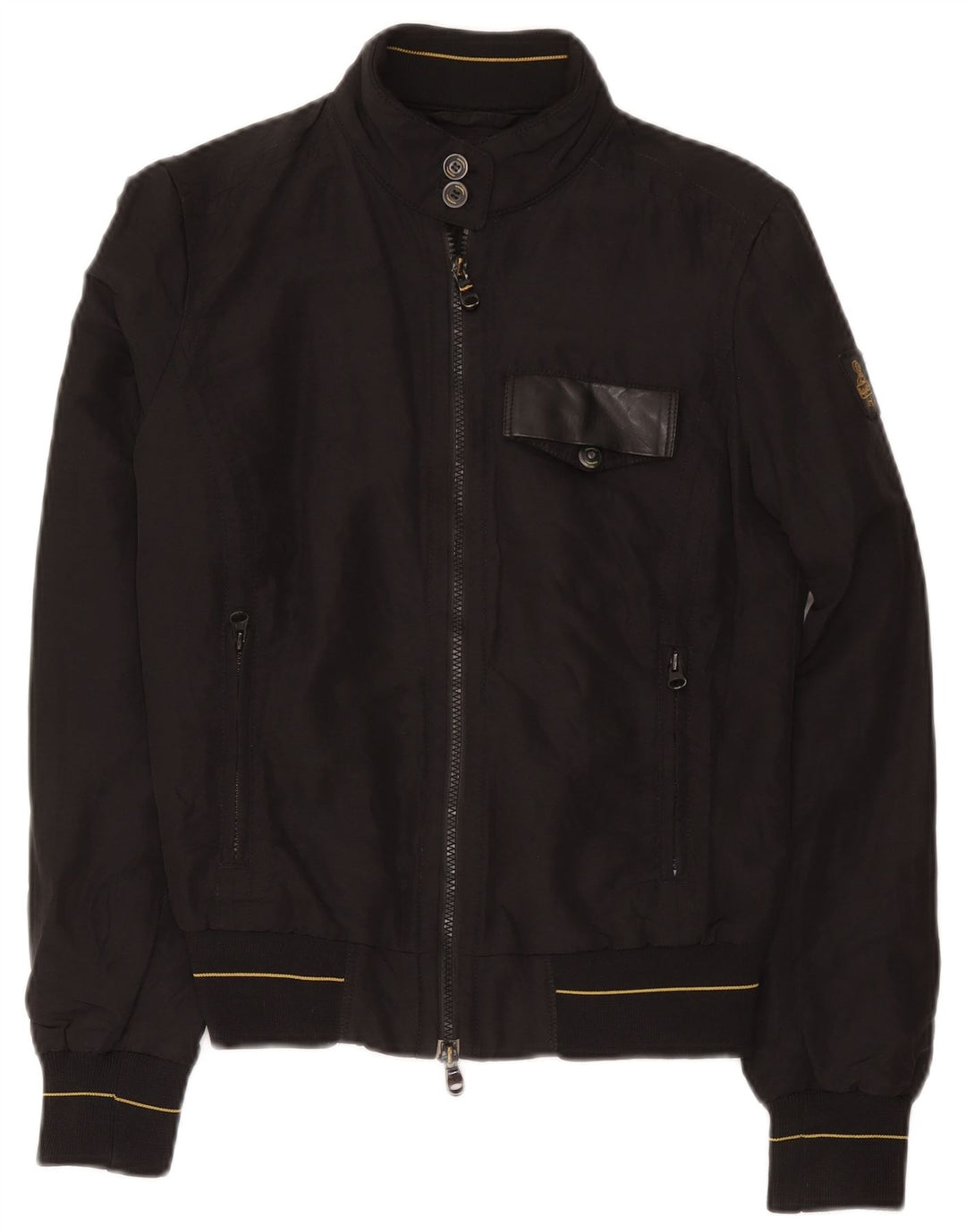 Refrigiwear Womens Cruz Bomber Jacket Large Black Bomuld