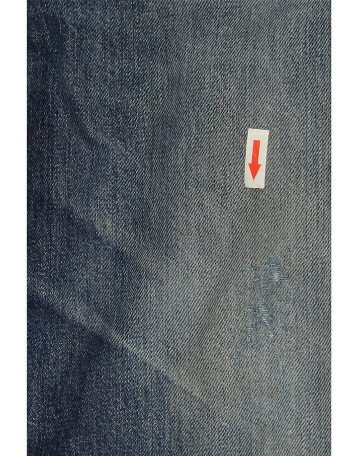Levi's Herre 501 lige jeans W36 L27 blå bomuld