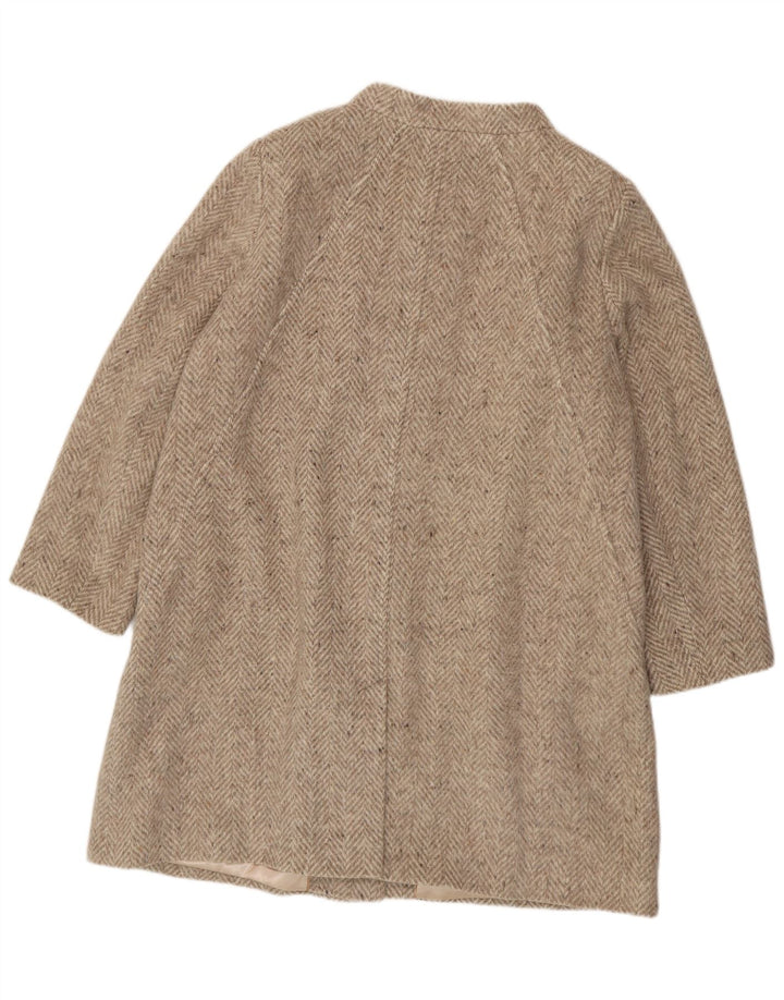 JACQUES VERT Dameoverfrakke UK 20 XL Grå sildebensuld