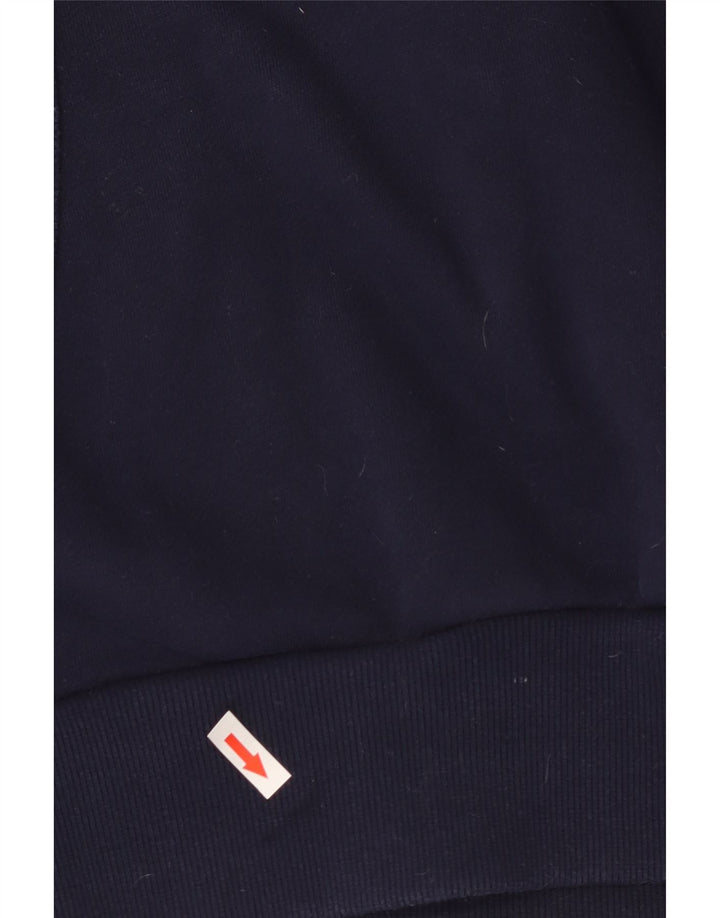 Superdry Grafisk hættetrøje til mænd 2XL marineblå bomuld