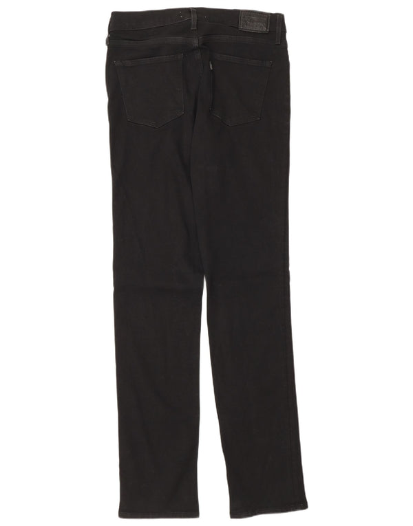 Levi's Womens 312 Shaping Slim Jeans W28 L32 Sort bomuld