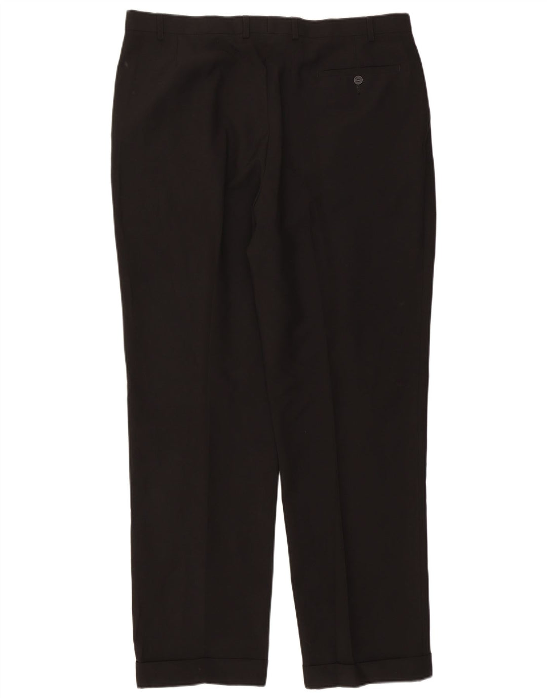 Marks & Spencer Herre Pegged Suit Bukser W40 L33 Sort Polyester