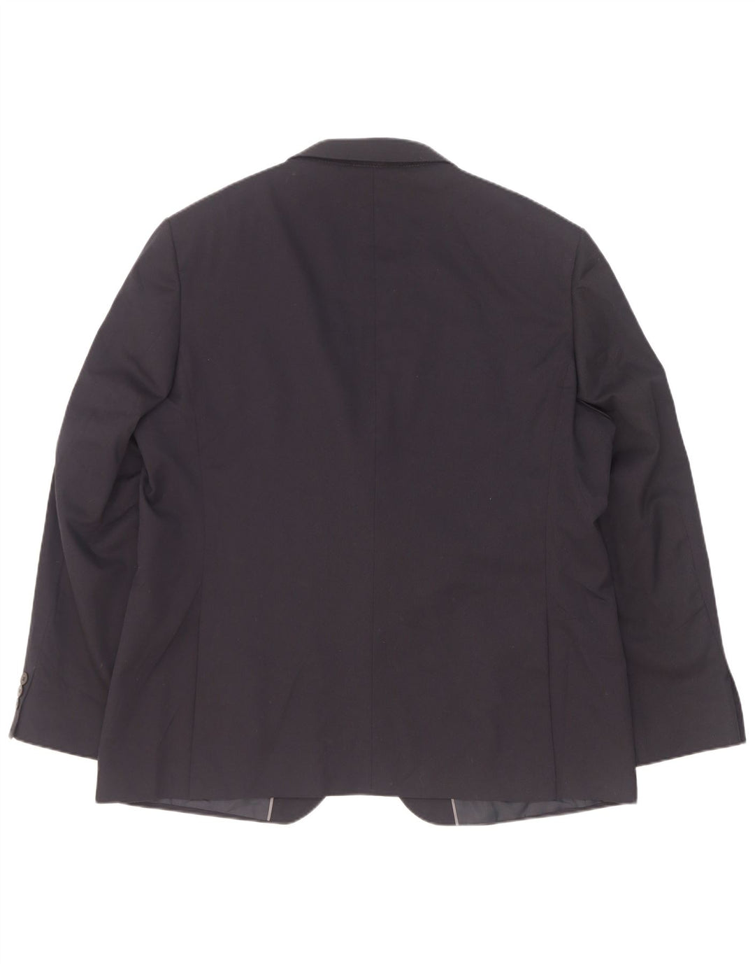 Marks & Spencer Herre 2-knaps blazerjakke UK 46 3XL Navy Blue Polyester