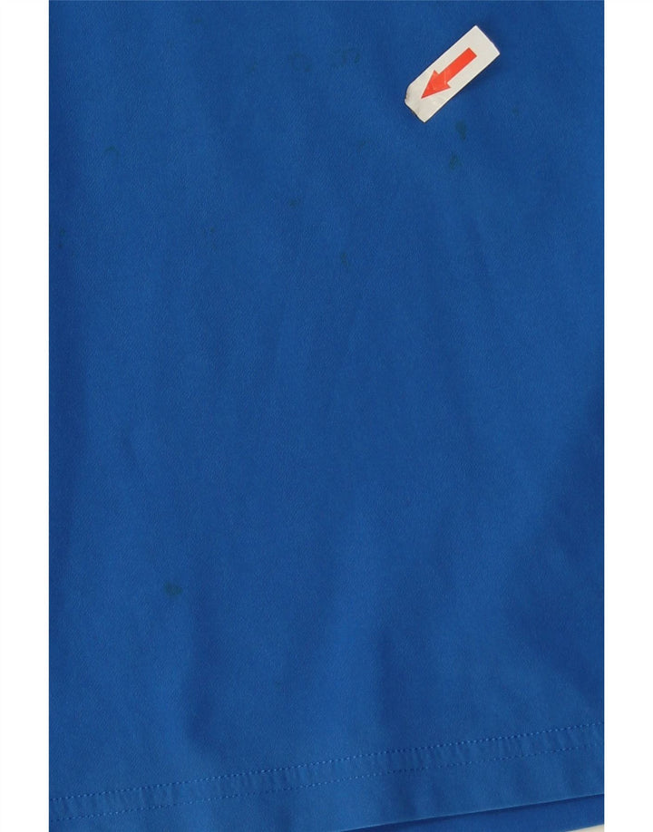 Nike Dri Fit poloshirt til mænd mellemblå polyester