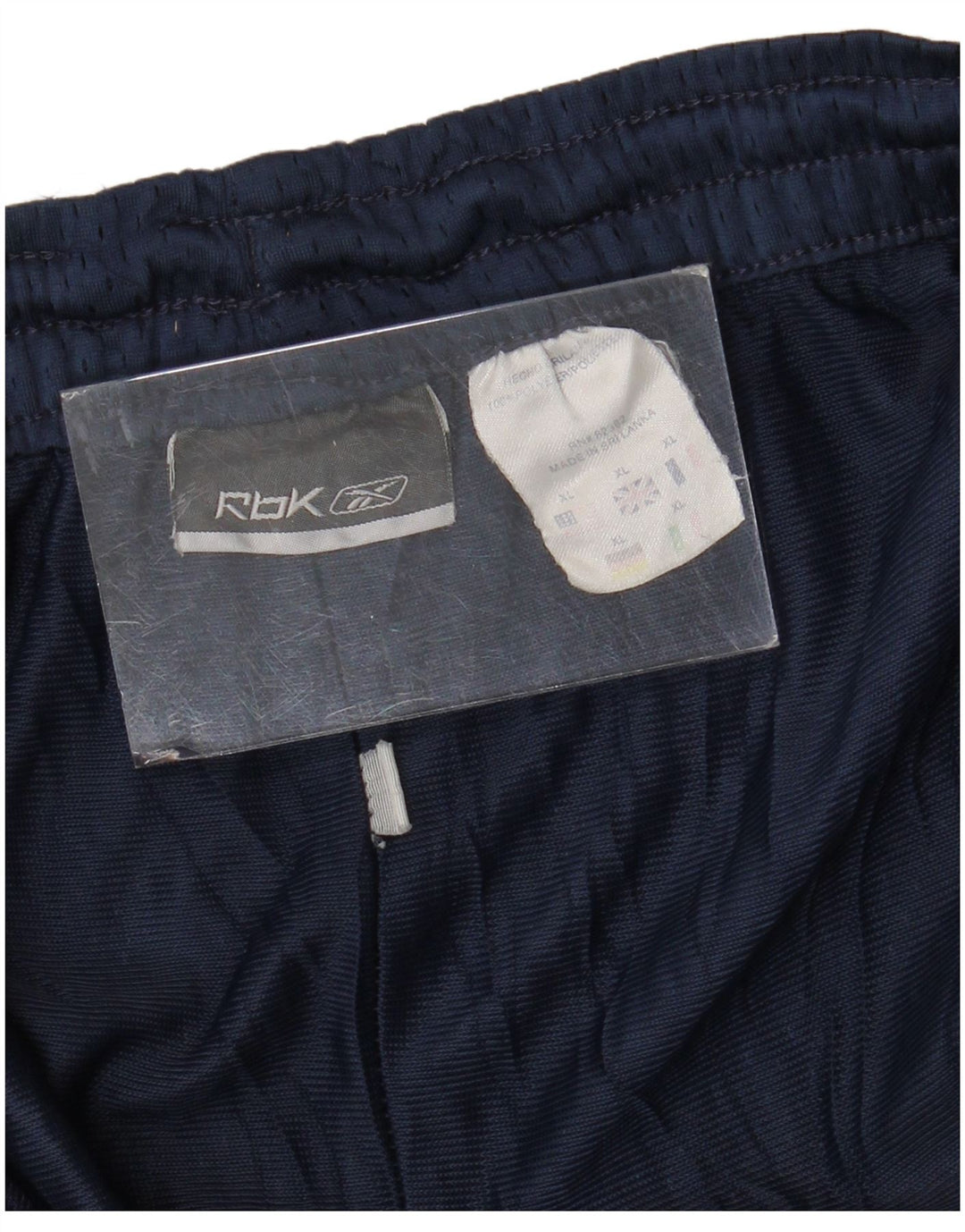 REEBOK Sportshorts til mænd XL Marineblå Colourblock Polyester