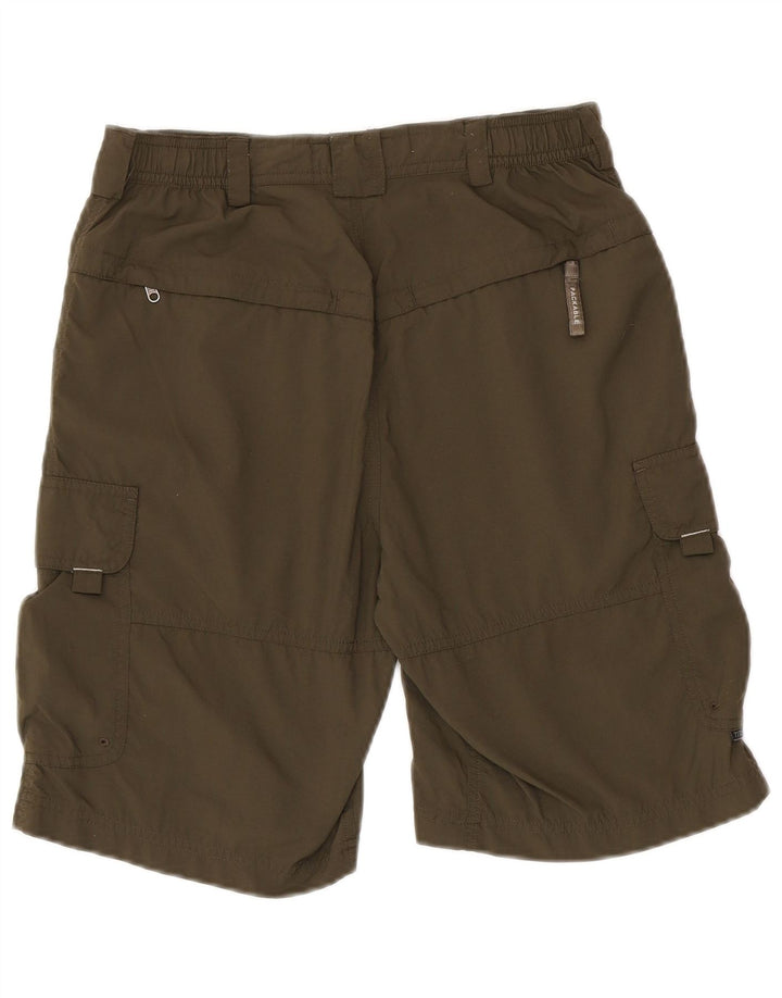 Columbia Herre Cargo Shorts XS W26 Khaki Nylon
