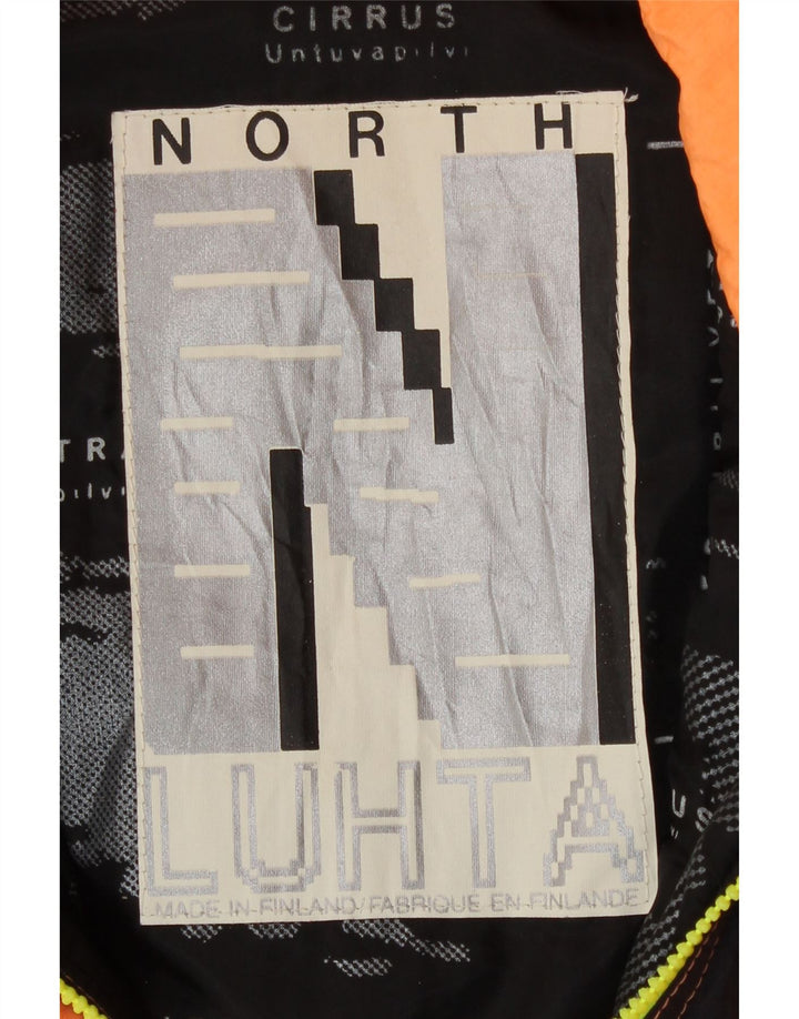 Luhta Grafisk skijakke til kvinder UK 18 XL Gul Colourblock