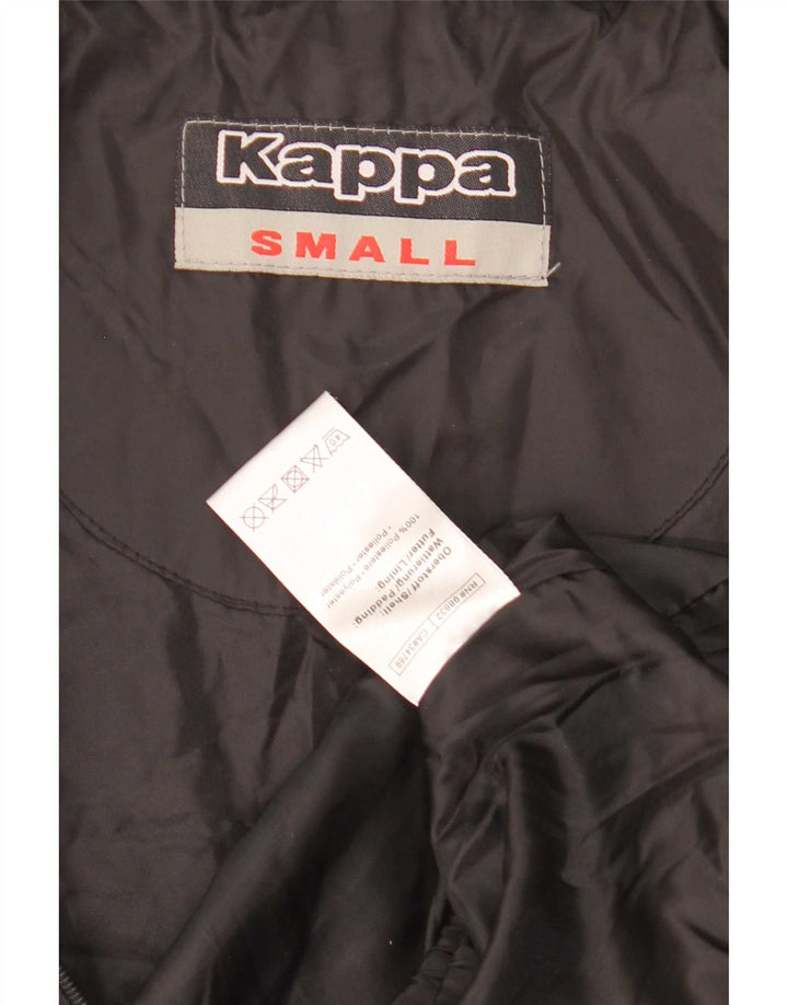 Kappa herre polstret jakke UK 36 Lille sort polyester