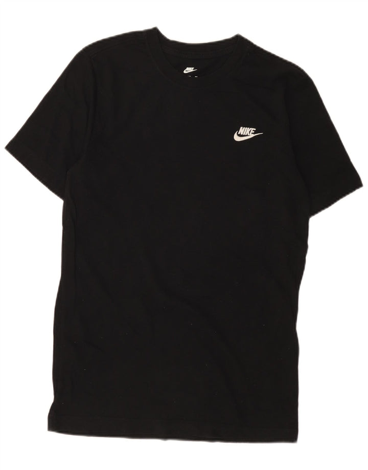 Nike T-shirt top XS til mænd, sort bomuld