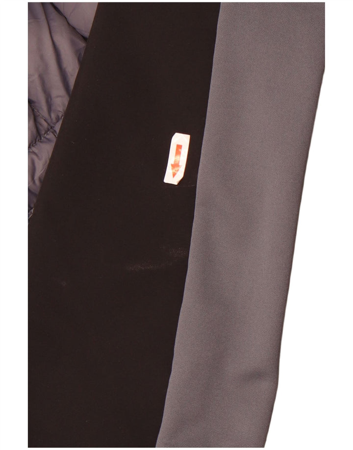 The North Face Herre hættepolstret jakke UK 38 Medium Grey Colourblock