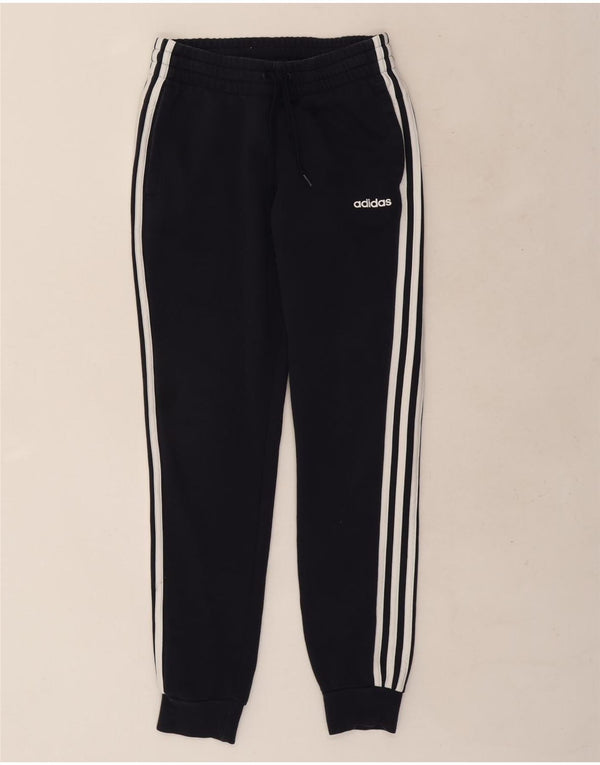 Adidas træningsdragt til kvinder Joggers UK 8/10 Small Navy Blue Cotton