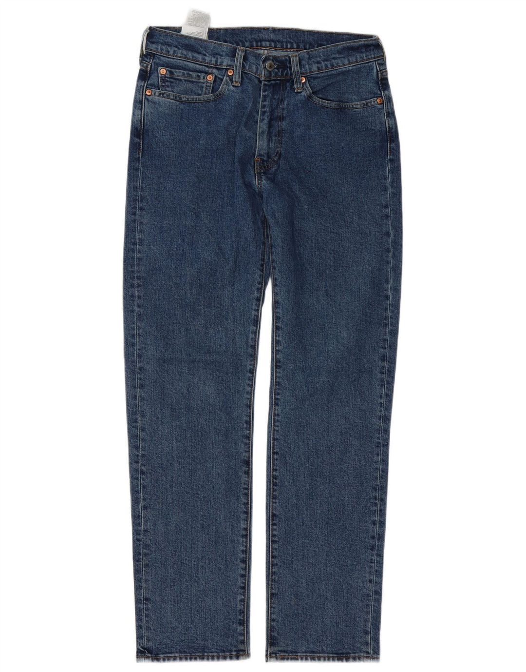 Levi's Herre 514 lige jeans W31 L32 blå bomuld