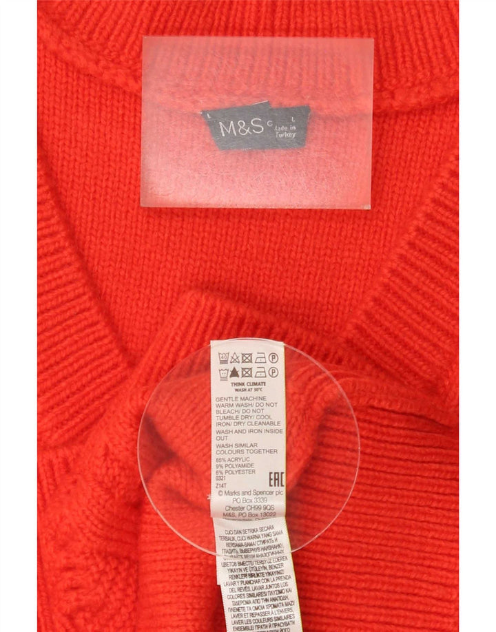 Marks & Spencer Herrevest Tank Top Stor Rød Akryl