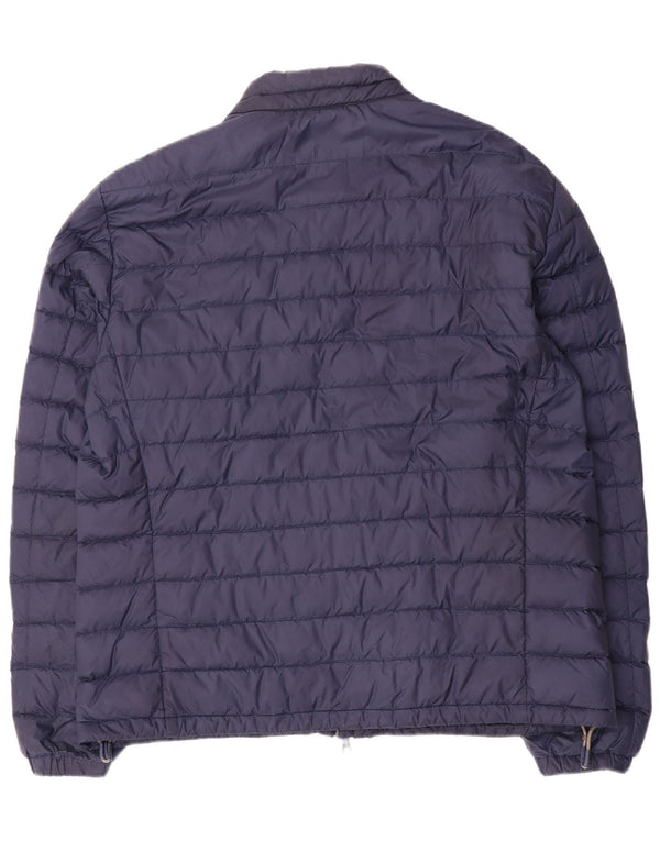 PEUTEREY Herre quiltet jakke UK 44 2XL Navy Blue Nylon