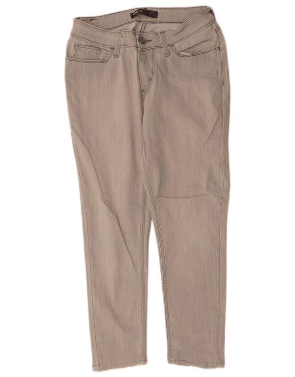 Levi's Womens Cropped Jeans W28 L25 Grå Bomuld