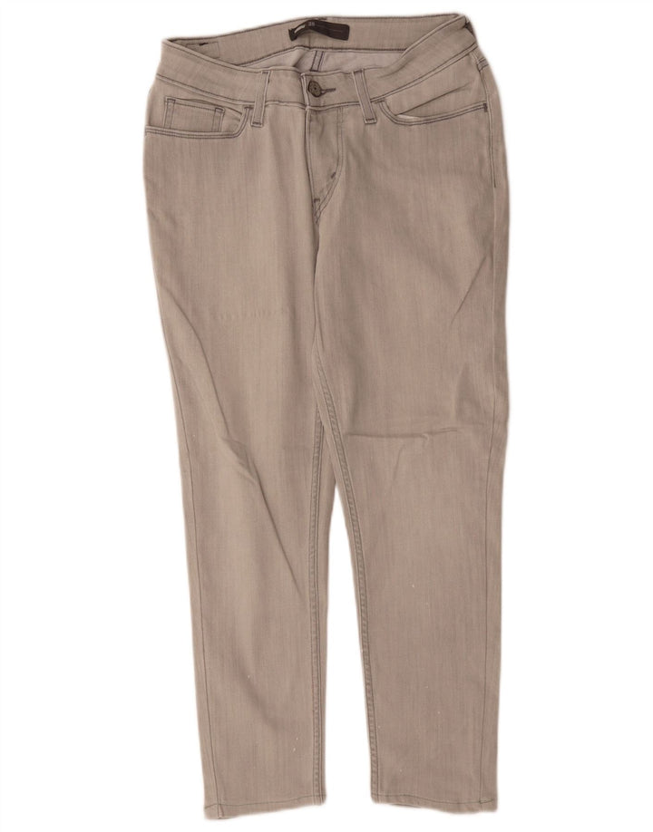 Levi's Womens Cropped Jeans W28 L25 Grå Bomuld