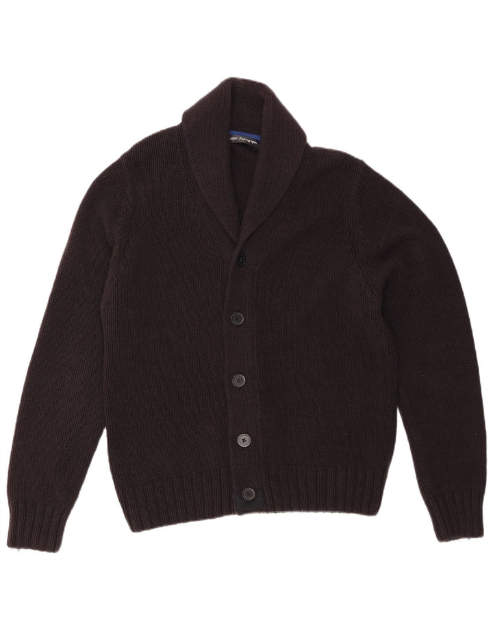 Marks & Spencer Herre Autograph Cardigan Sweater UK 38/40 Medium Black