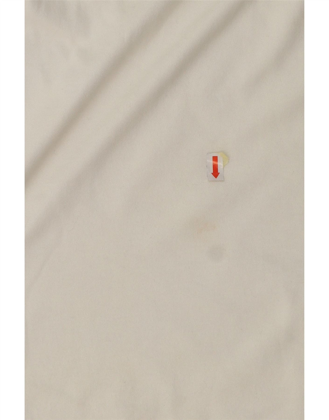 ADIDAS Herre T-Shirt Top Medium Hvid Bomuld